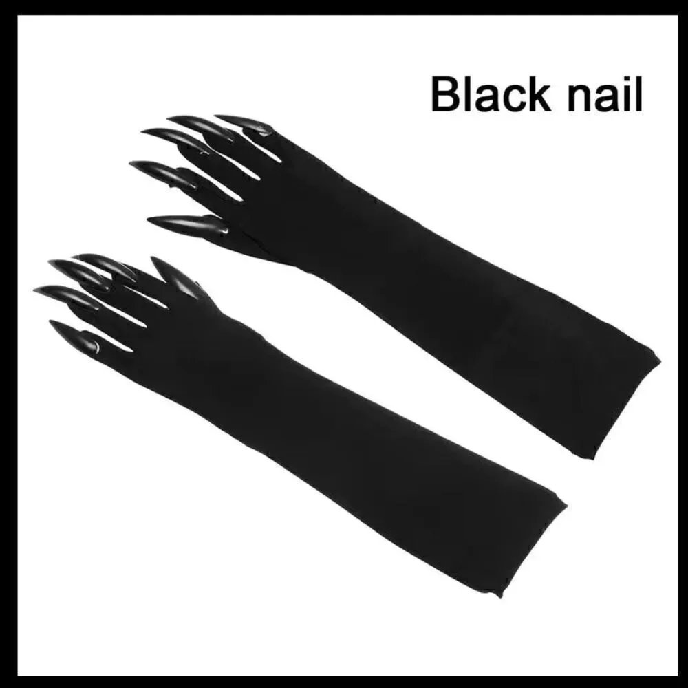 Long gloves with claws, see pictures for measurments one size fits most